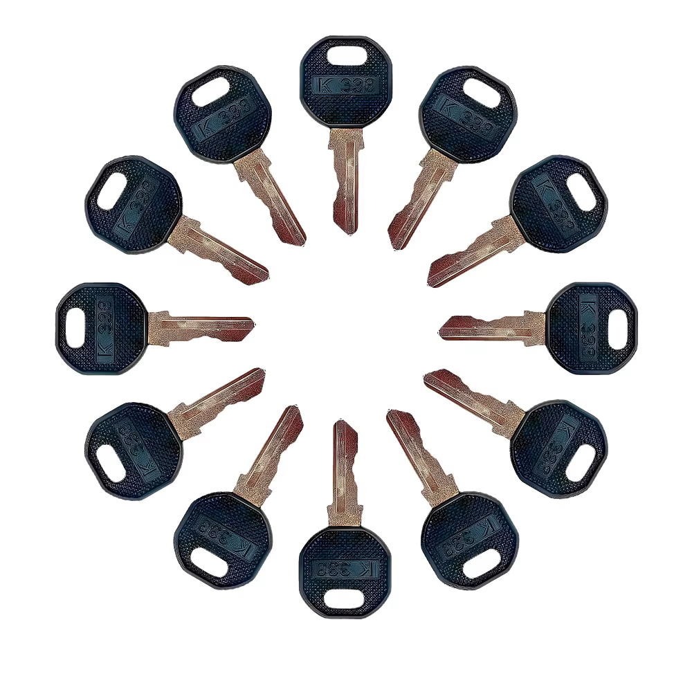 Clé de casier de caravane K333 pour Emka EK333 Elddis