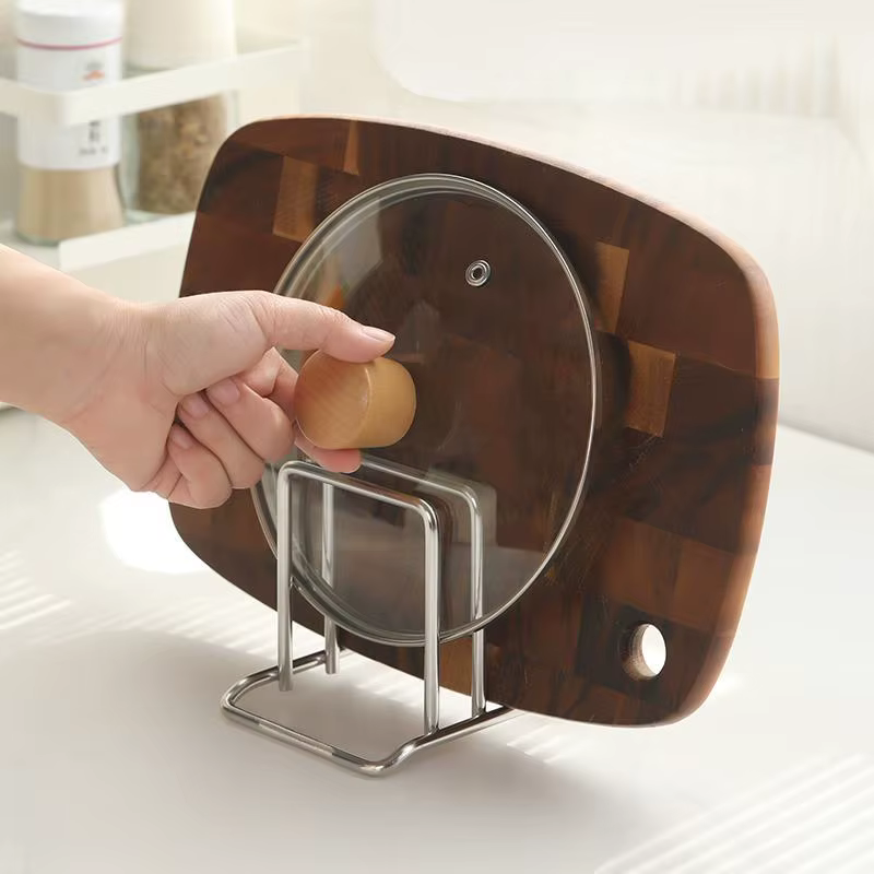 Support de planche à découper en acier inoxydable