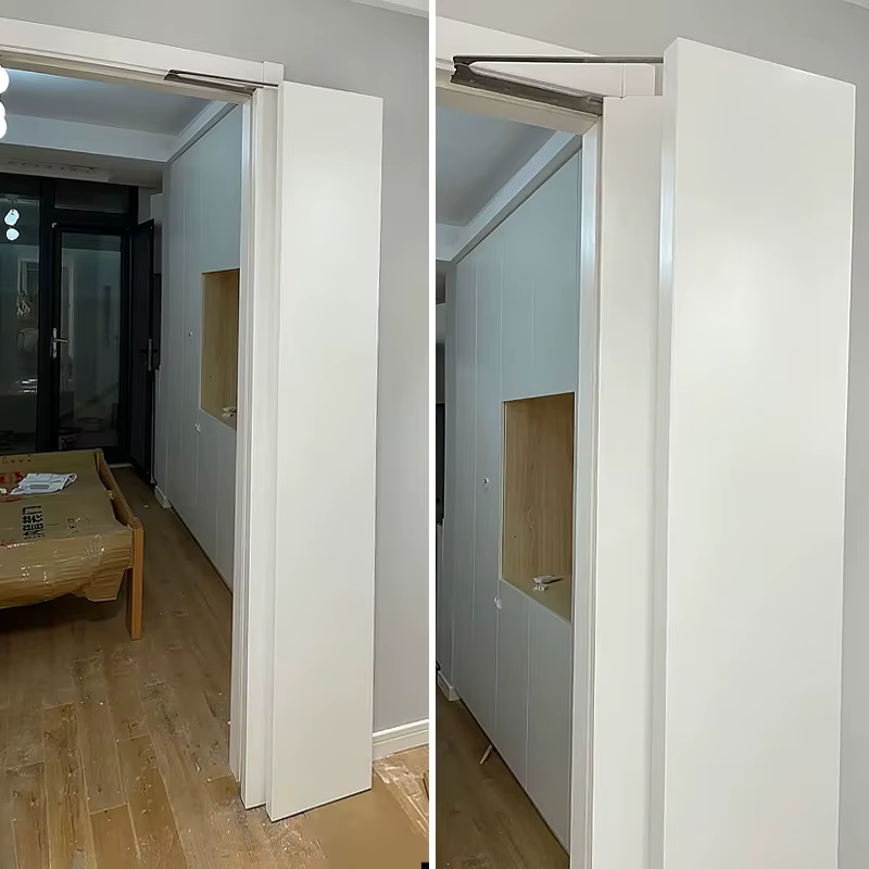 Quincaillerie de porte pliante à 180 degrés montée sur le dessus