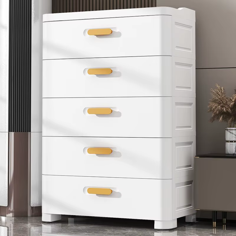 Tour de rangement multifonctionnelle en plastique pour tiroirs, organisateur de placard, étagère de chevet, boîte de rangement pour jouets