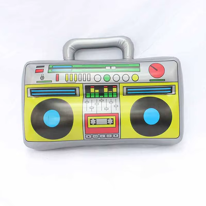 Microphones gonflables Boombox à Radio gonflable