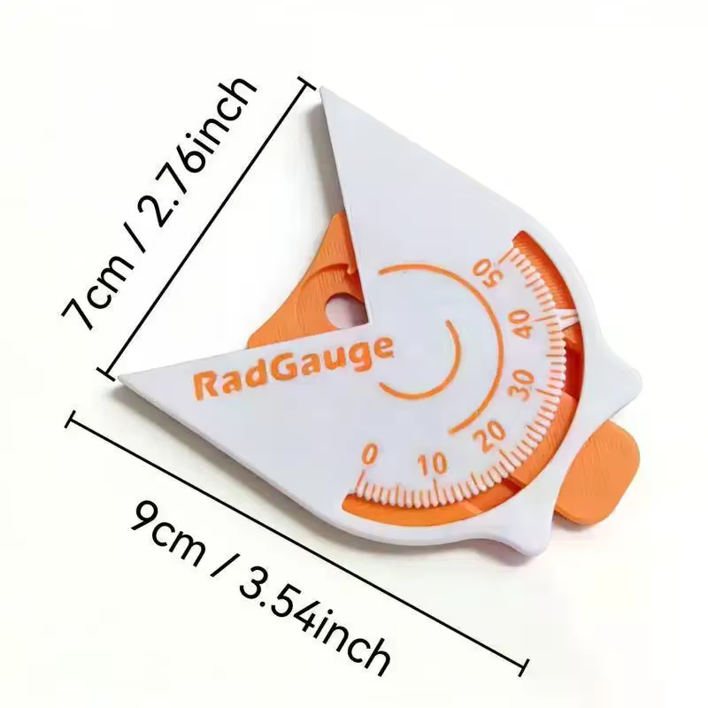 Outil de mesure de précision pour les radii et les angles