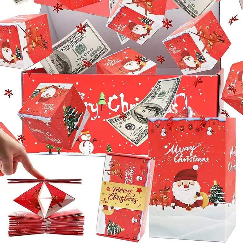 Coffret cadeau Pop-up Surprise de noël