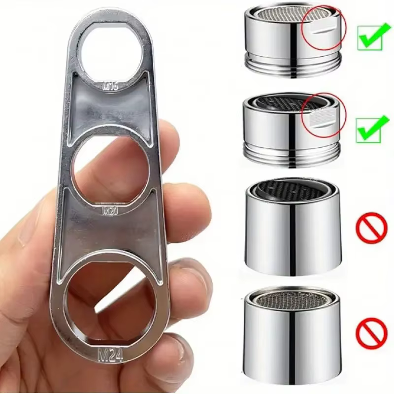 Clé universelle d'aérateur de robinet