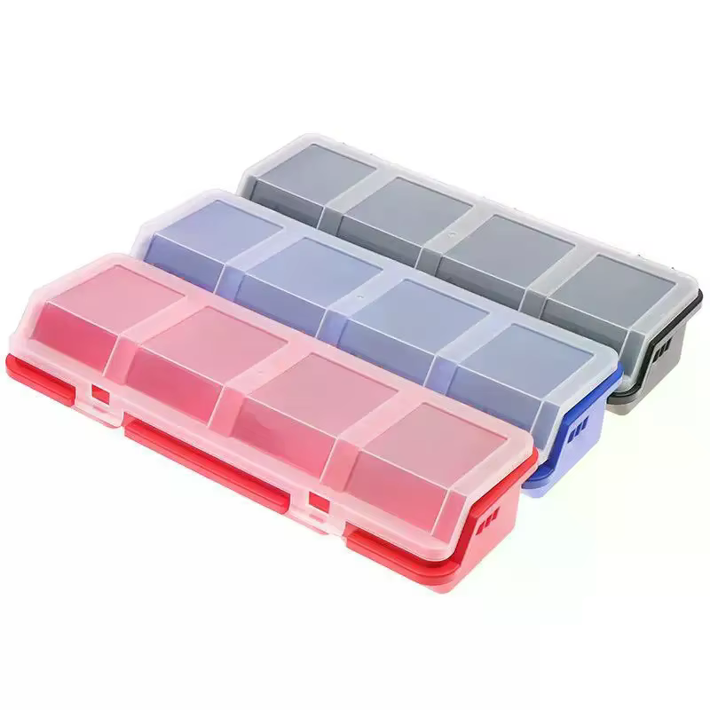 Boîte de rangement pour vis en plastique