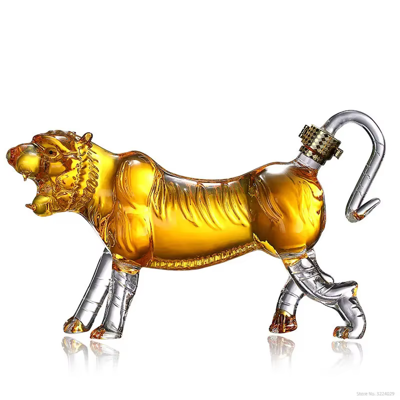 Beau tigre en forme d'animal