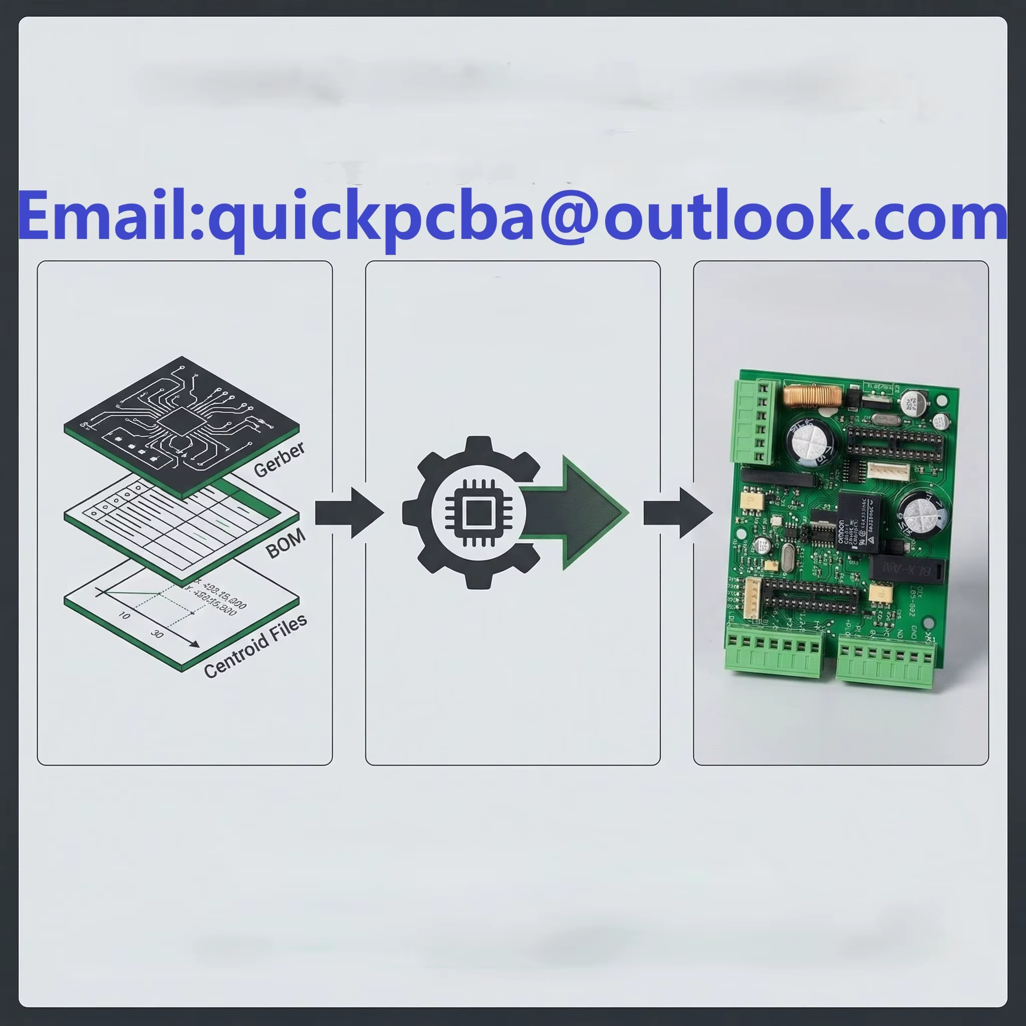 Circuit imprimé SMT DIP OEM personnalisé