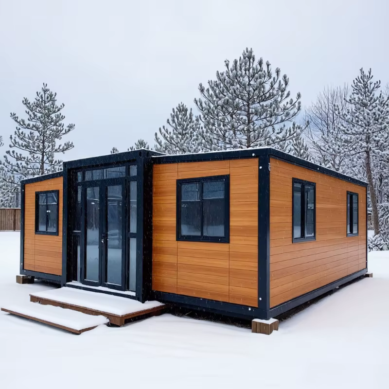 Maisonnette mobile moderne pliable sur mesure, entrepôt pliable préfabriqué, hangar de jardin, conteneur préfabriqué