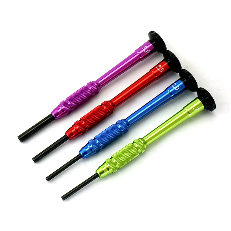 LESU tournevis Hexagonal 1.7/2.0/2.5/3.0mm pour Tamiyay 1/14 RC tracteur camion benne hydraulique pelle