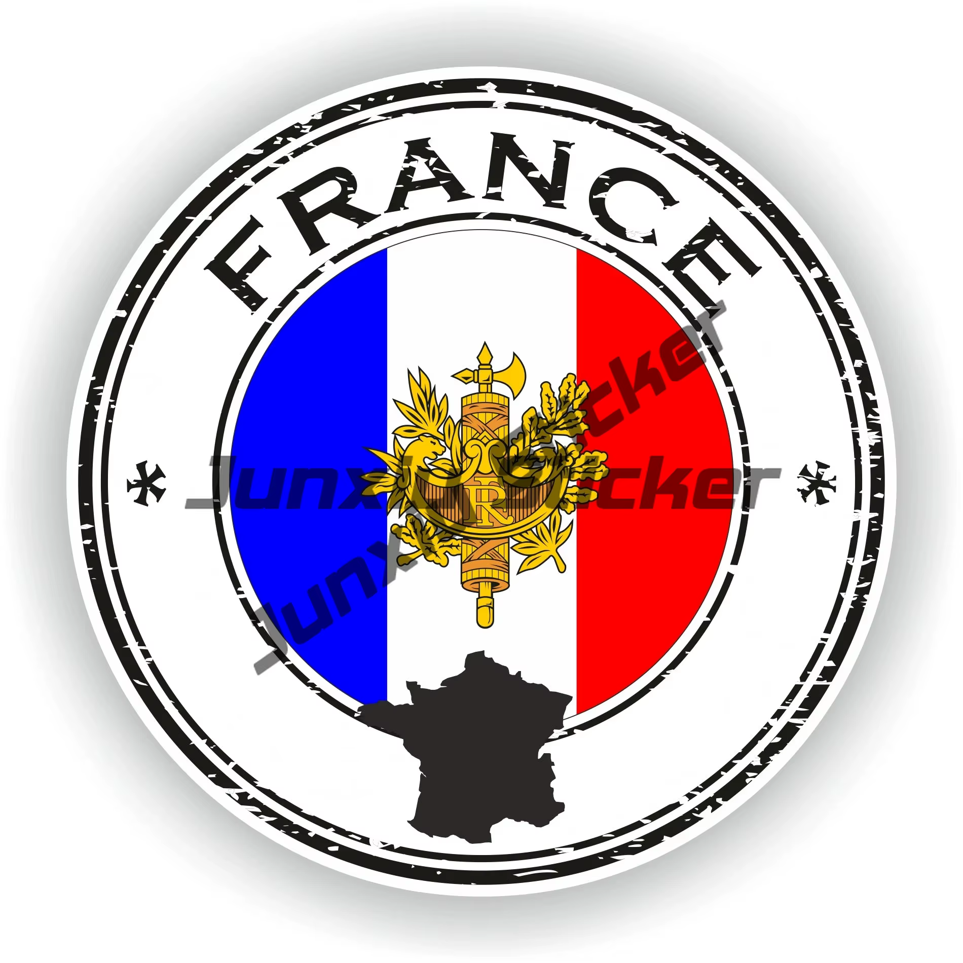 France Paris Mont Martre Cannes Nice Round Feel Seal