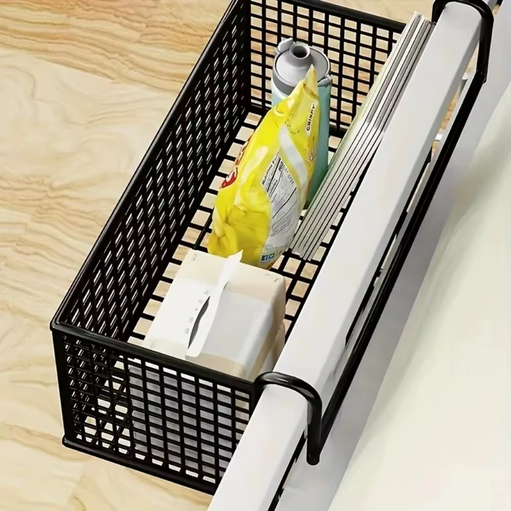 Panier suspendu pour lit de dortoir : Étagère de rangement pour collations sans perçage pour lit superposé