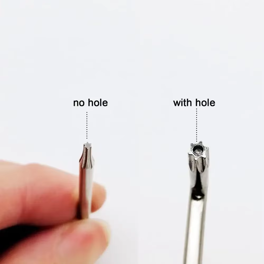 Clé Torx 1 à 5 pièces T4 T5 T6 T8 T10 T15 T20 T25 T30 T40 T45 à six lobes
