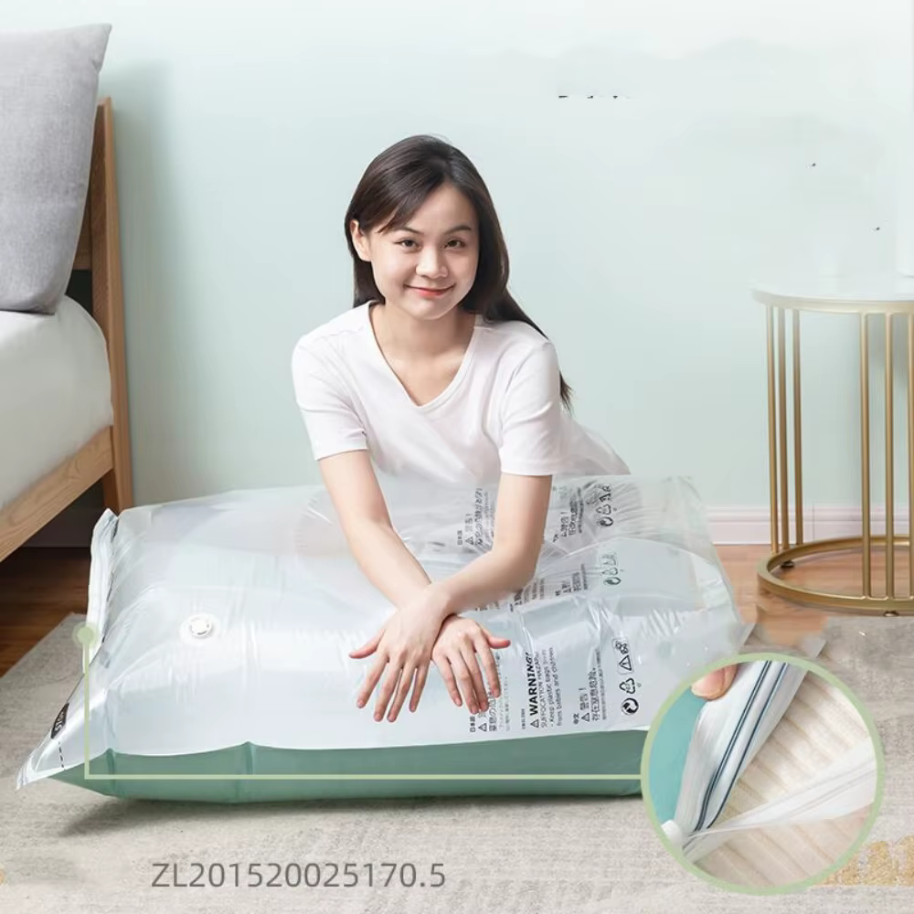 1 paquet de sacs de rangement sous vide sans pompe