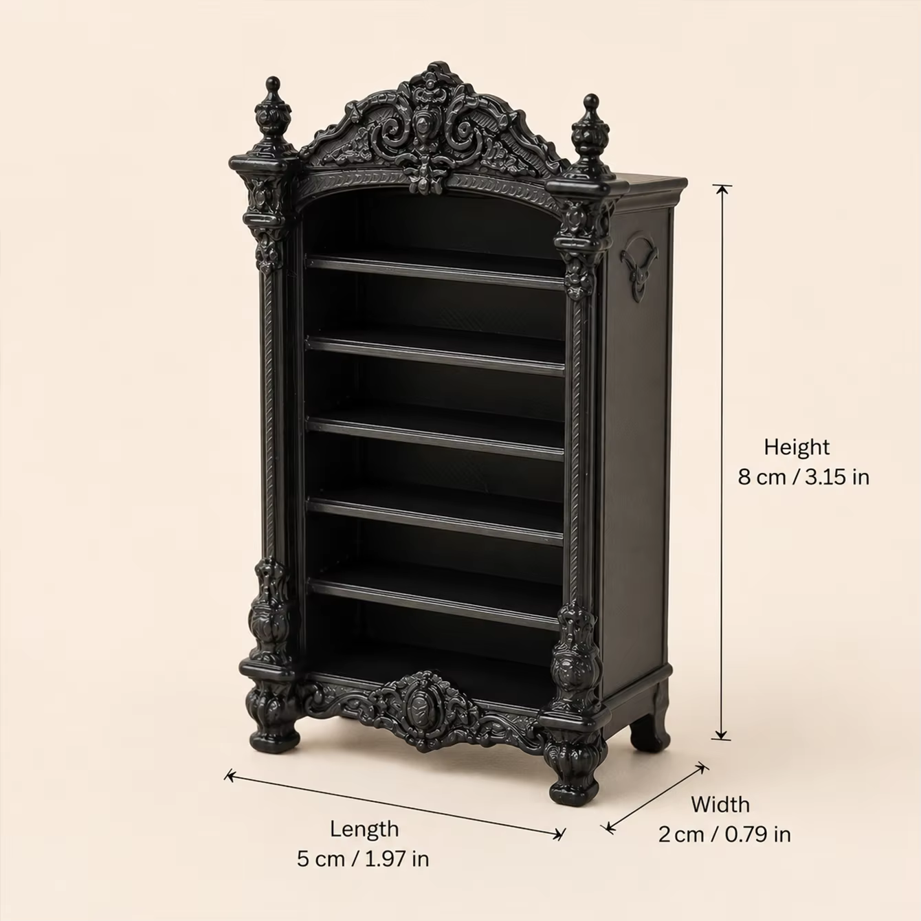 Mini-étagère de rangement pour ornements