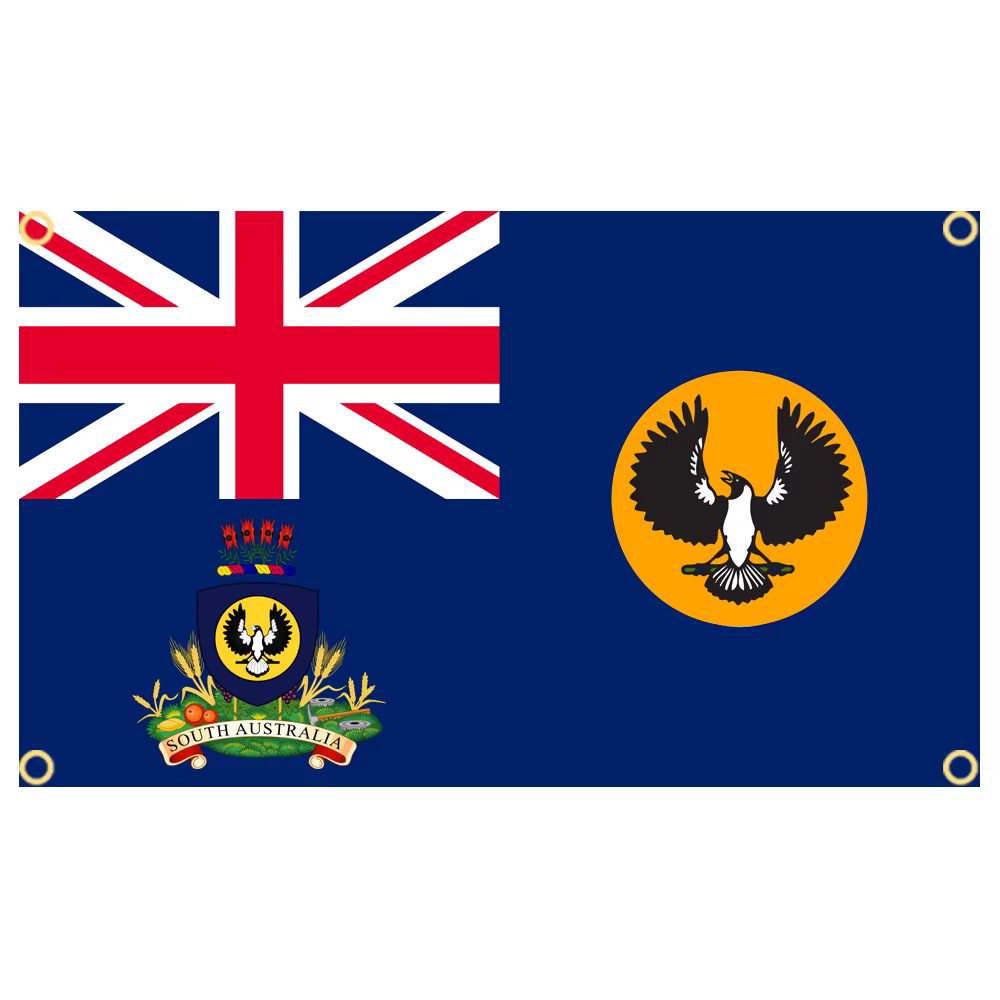Drapeau de l'État d'Australie du Sud (SA) 3x5 pieds