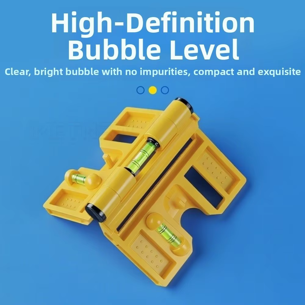Niveau à bulle pliable multifonctionnel professionnel