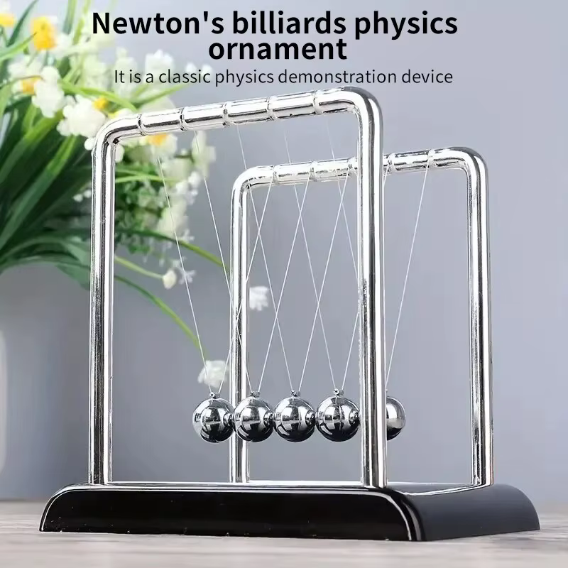 Newton pendule équilibre boules en acier bureau mouvement perpétuel physique Science jouet pour bureau maison éducation soulagement du Stress cadeau