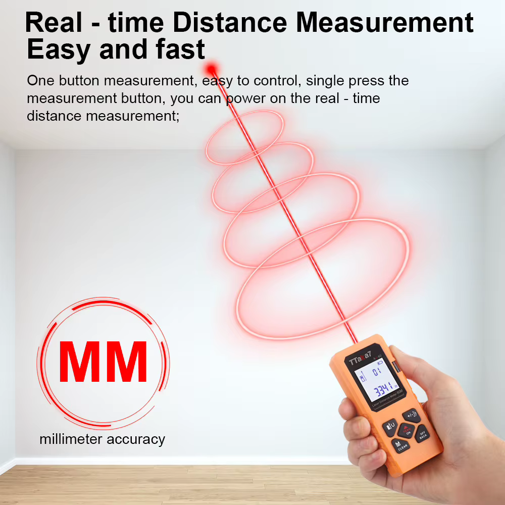 Mini télémètre Laser intelligent 40M/60M