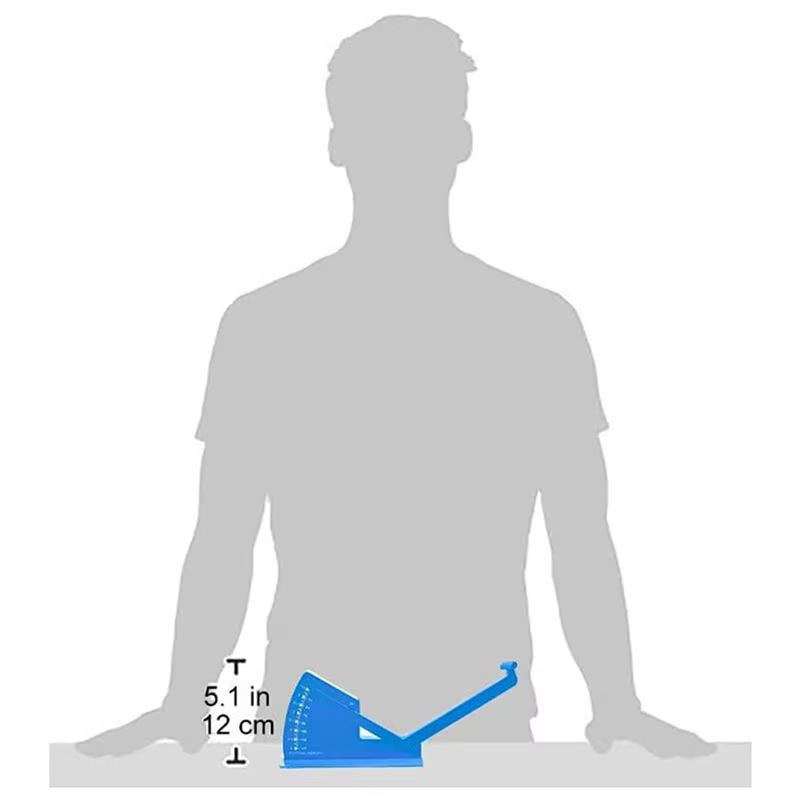 Jauge de nivellement de plateau de coupe (lot de 2) – Outil de mesure de profondeur pour tondeuse et véhicule