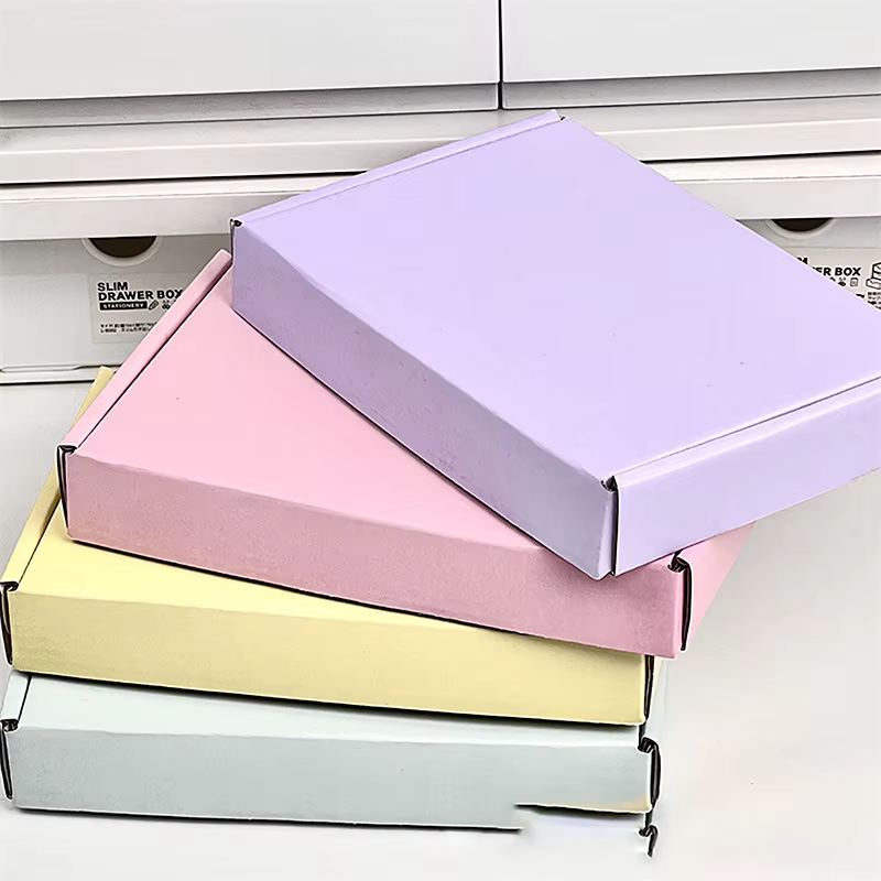 Boîtes d'Expédition en Carton Ondulé pour Emballage de Cadeaux Artisanaux