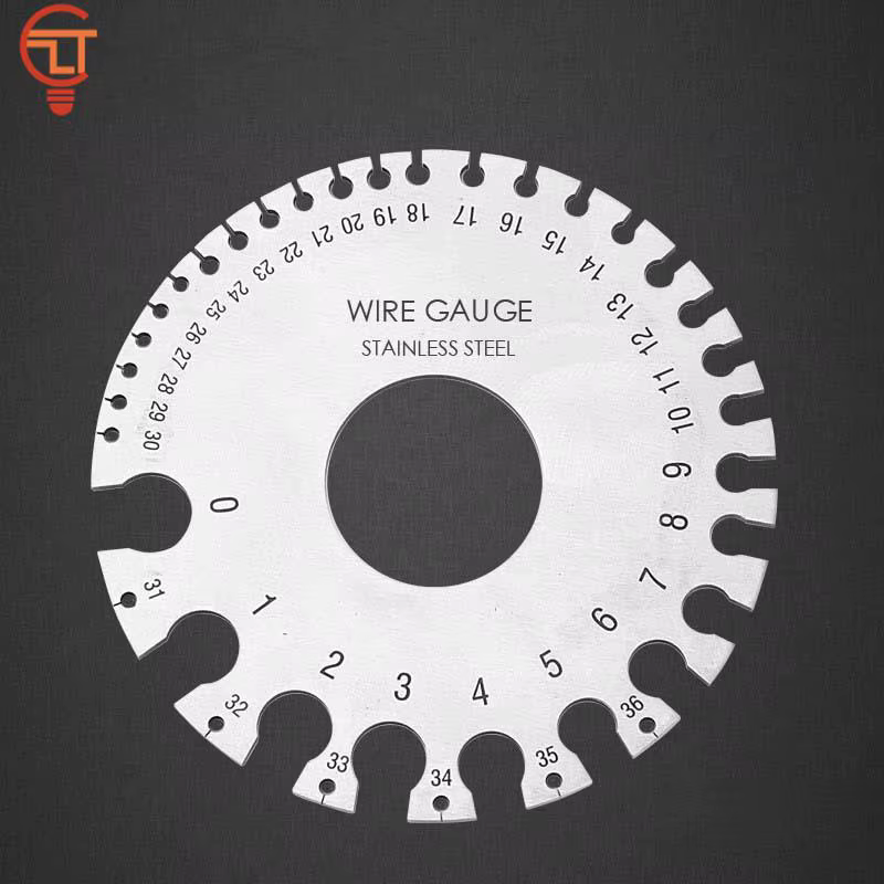 Jauge de fil AWG SWG ronde