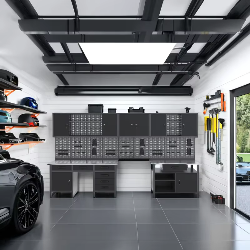 Armoires de rangement de garage robustes