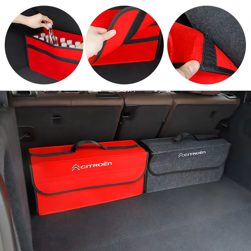 Sac de rangement pliable de grande capacité pour C1 DS3 C2 C3 Vts C4 Saxo C4L C5 C6 C8 Xsara C3-XR Picasso