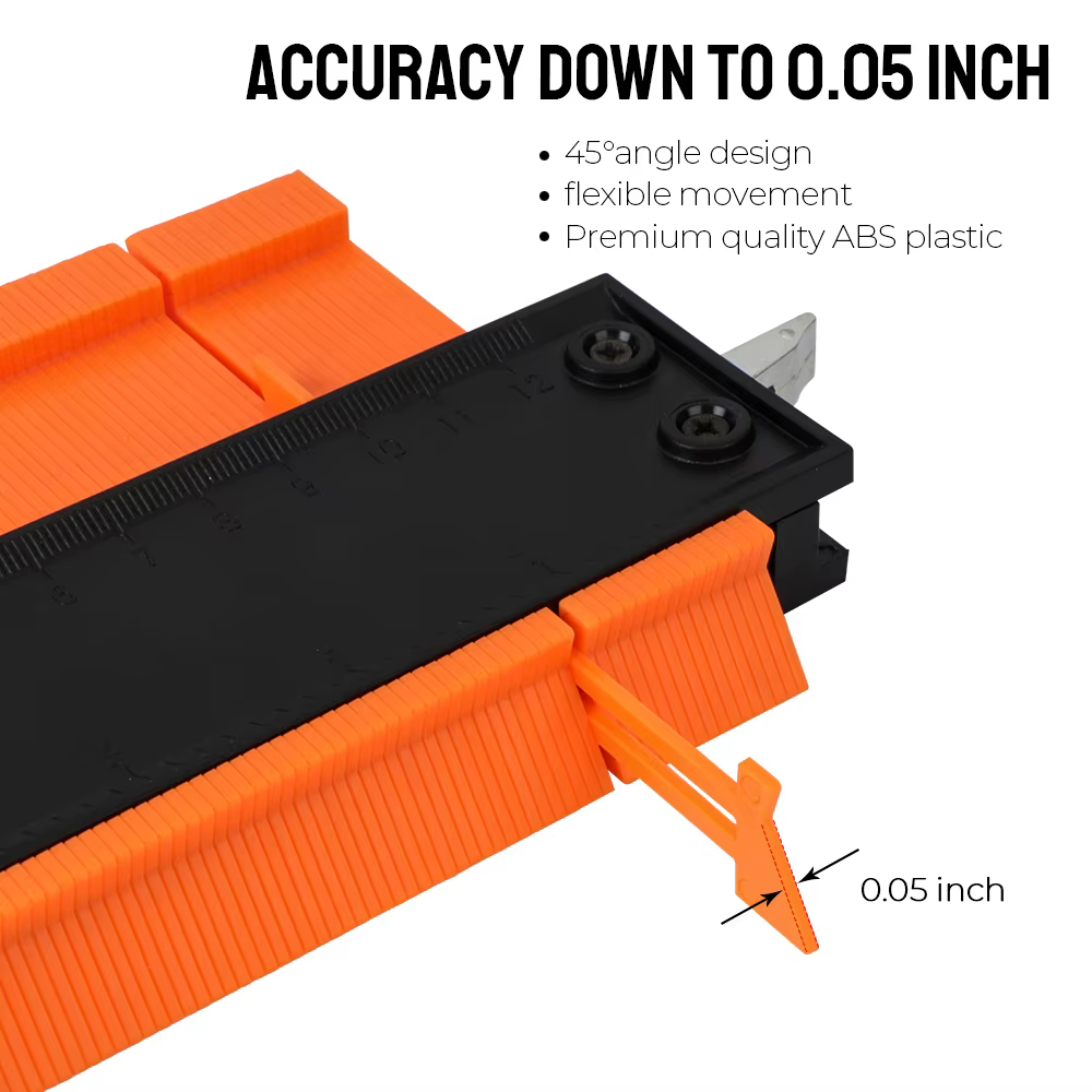 Règle de mesure Meethulp pour carreaux stratifiés