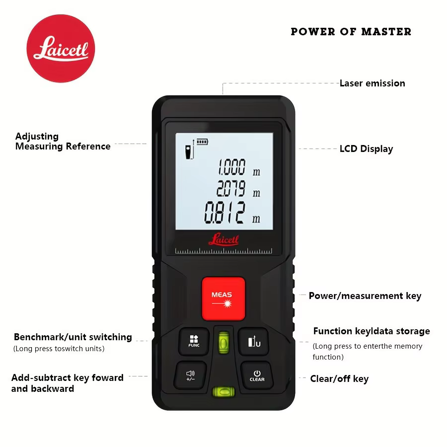 Télémètre laser 330 pieds