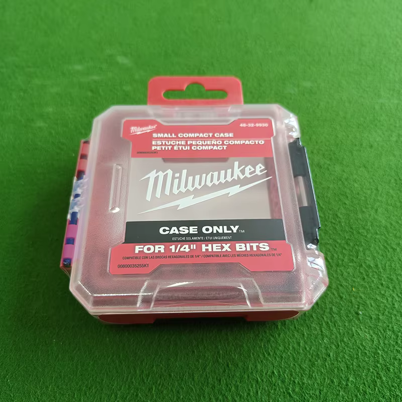 Boîte de rangement pour embouts hexagonaux de 1/4 de pouce de la collection Milwaukee Tool Box
