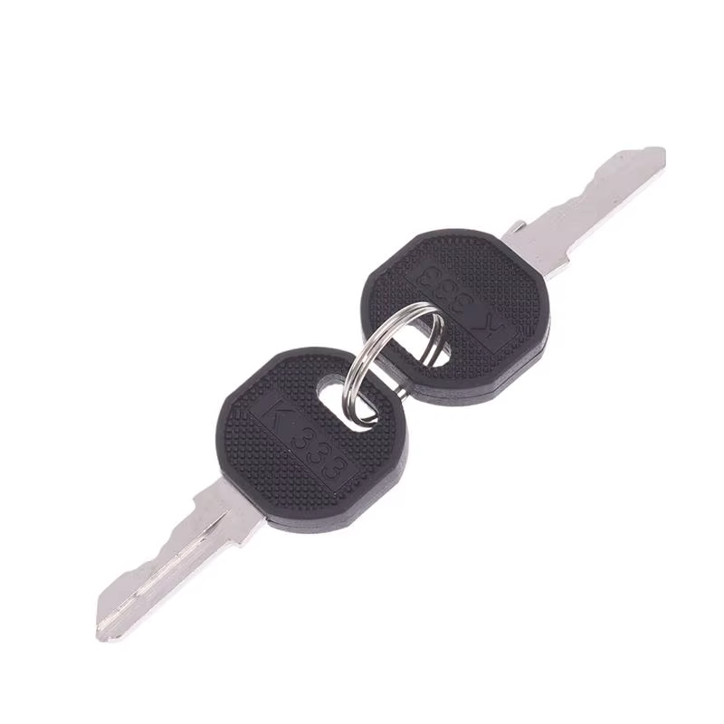 Deux paquets de clés K333 ; Compatible avec le casier à gaz de caravane Emka EK333