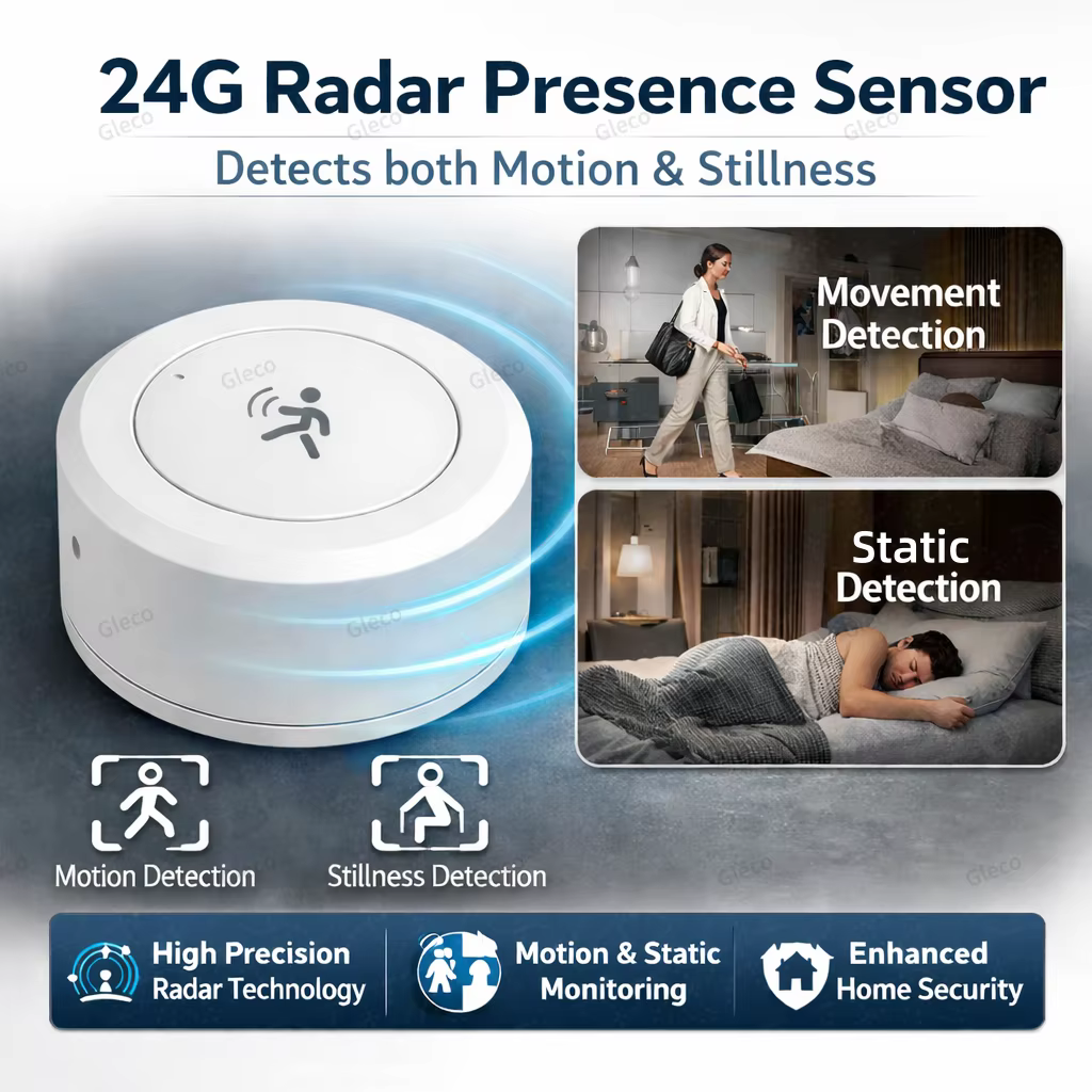 Capteur de présence radar Zigbee 24G Mmwave