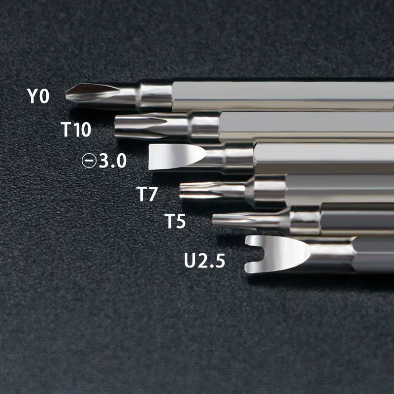 Tournevis multifonction 6 en 1 Sécurité Tamper-Verde CR-V Chrome Vanadium Acier Embout magnétique Hex Torx Outil à main par PROthelents Textiles