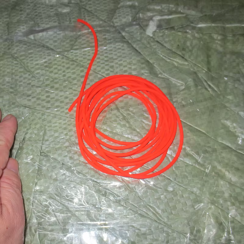 Ligne de caoutchouc élastique solide de 2.5mm