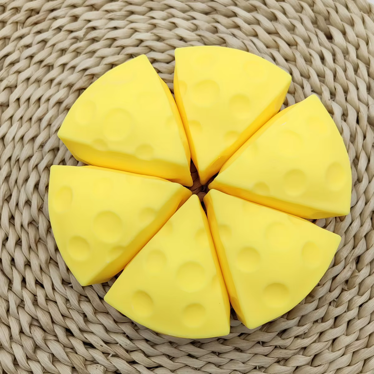 Jouet Squishy en forme de fromage