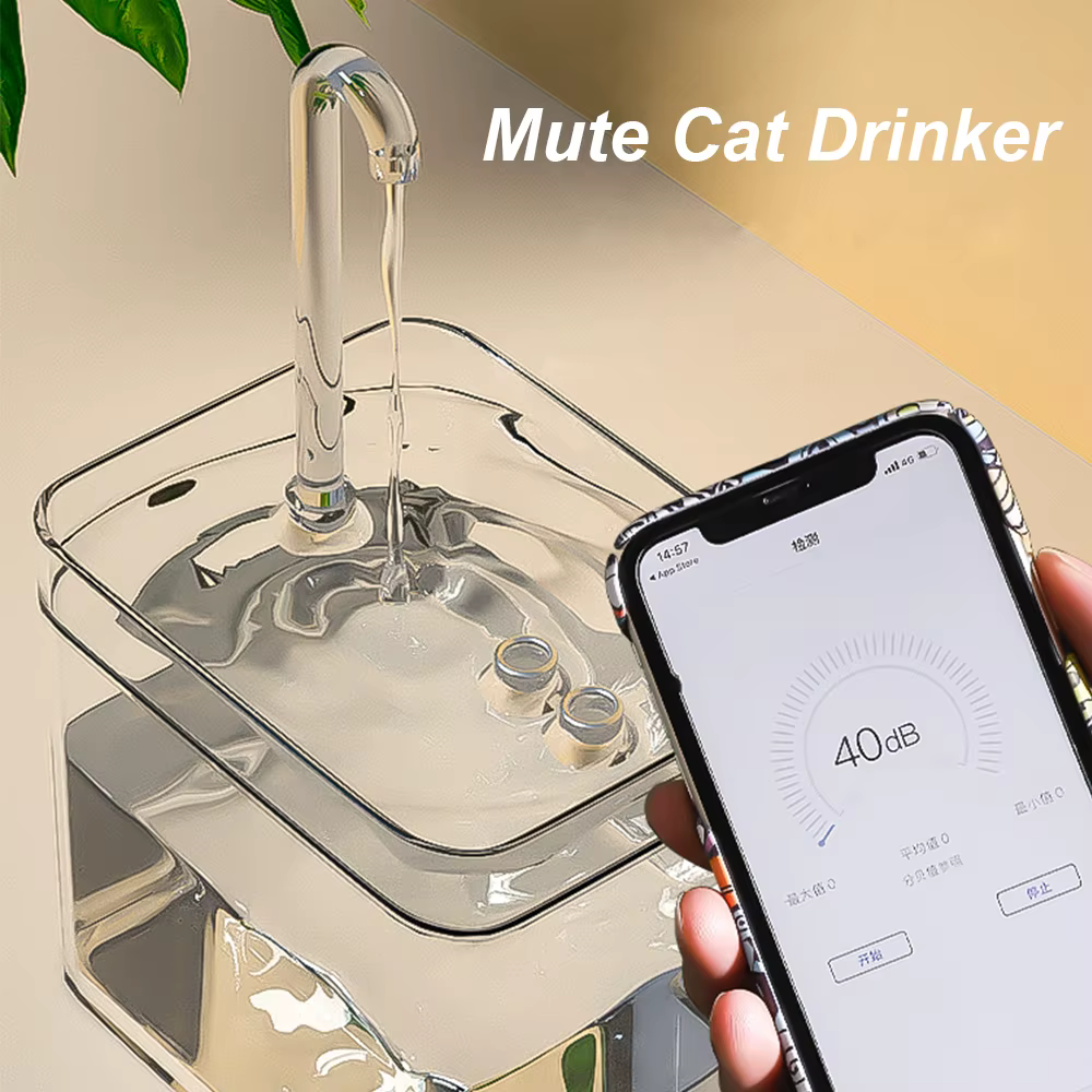 Fontaine d'eau pour chat