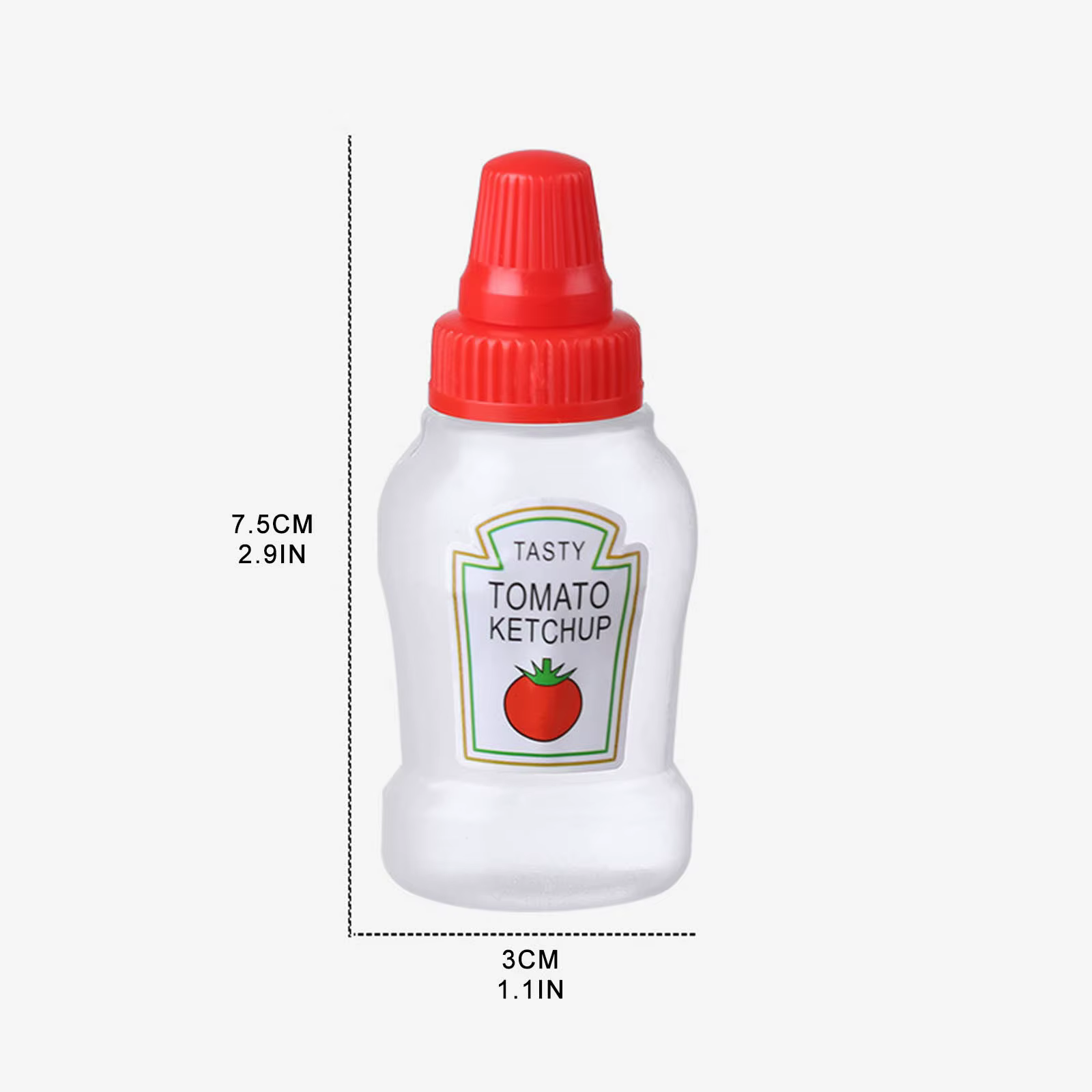 Mini bouteilles de condiments portables