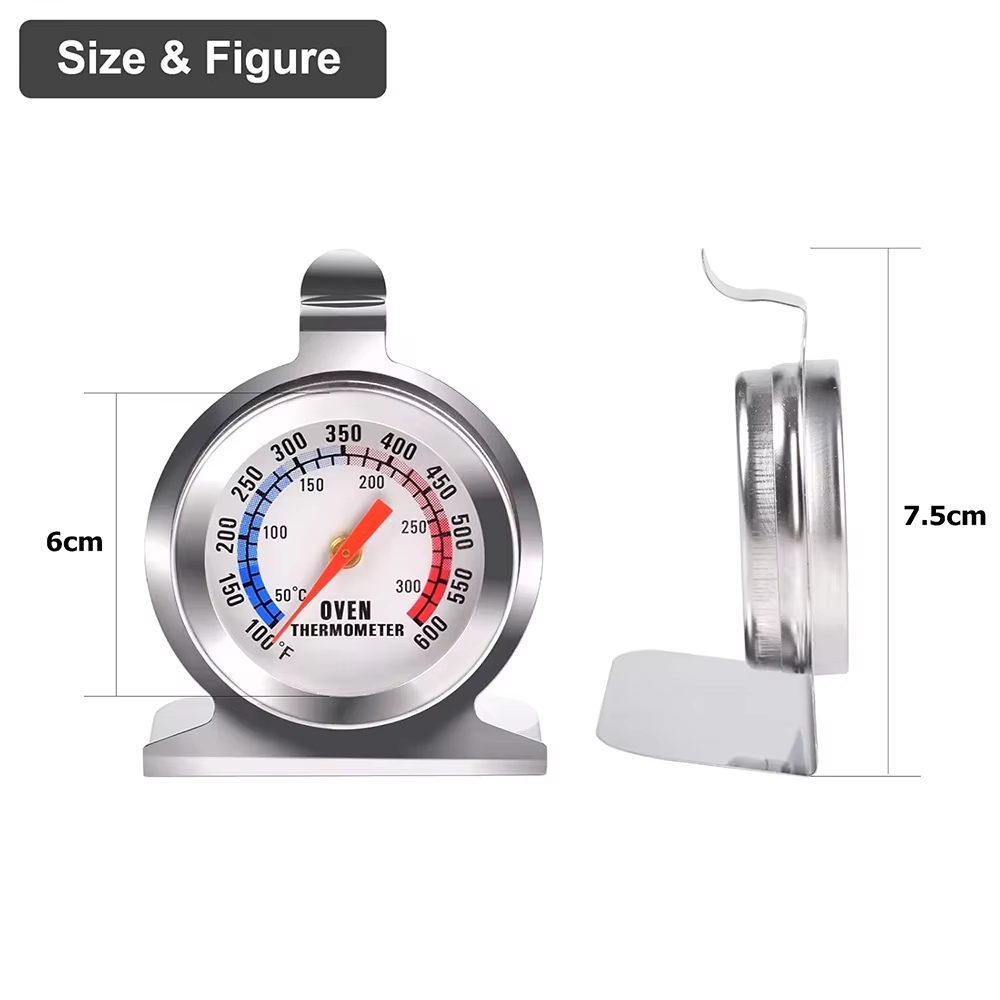 Thermomètre de four 50-300 ° C/100-600 °