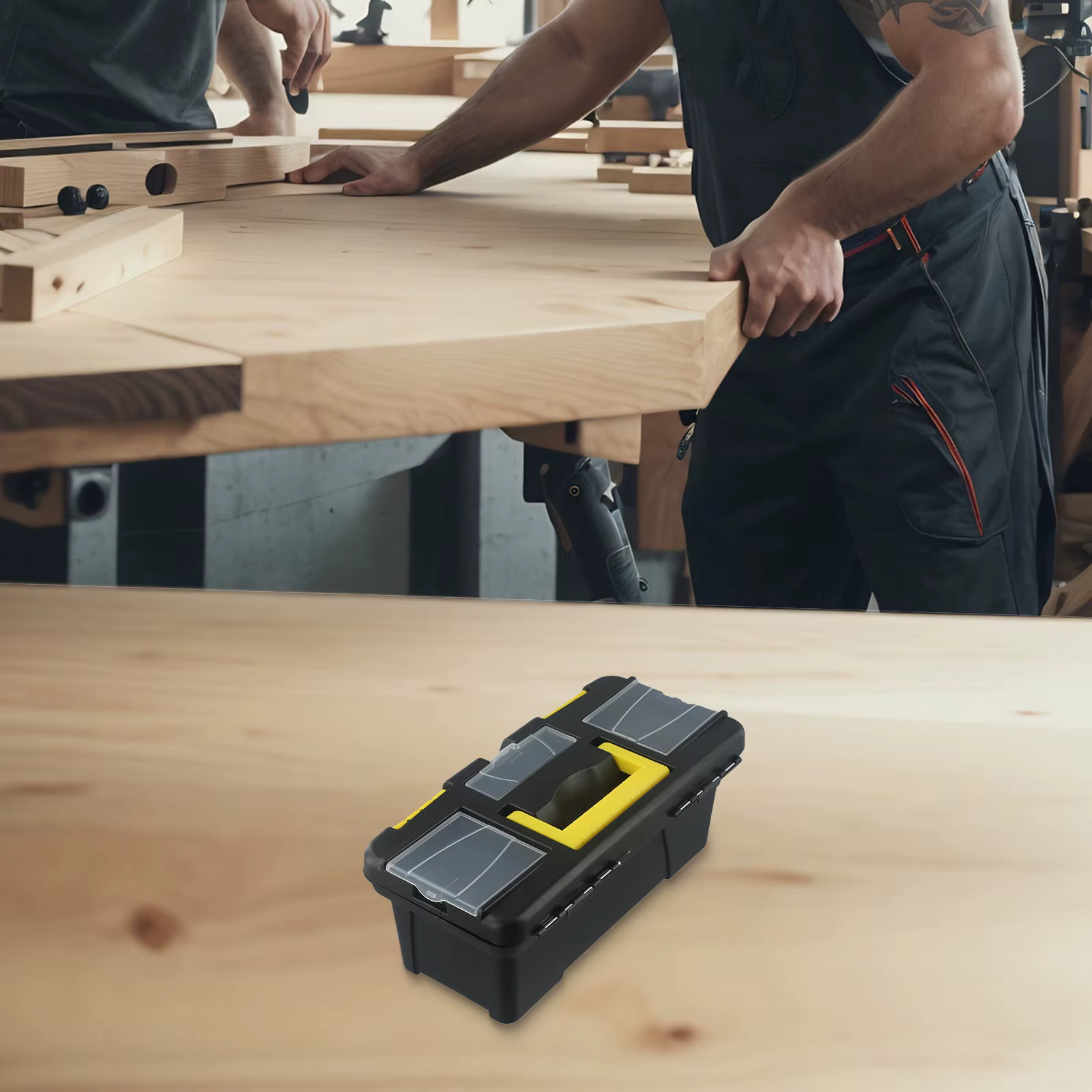 Boîte à outils domestique de 10 pouces