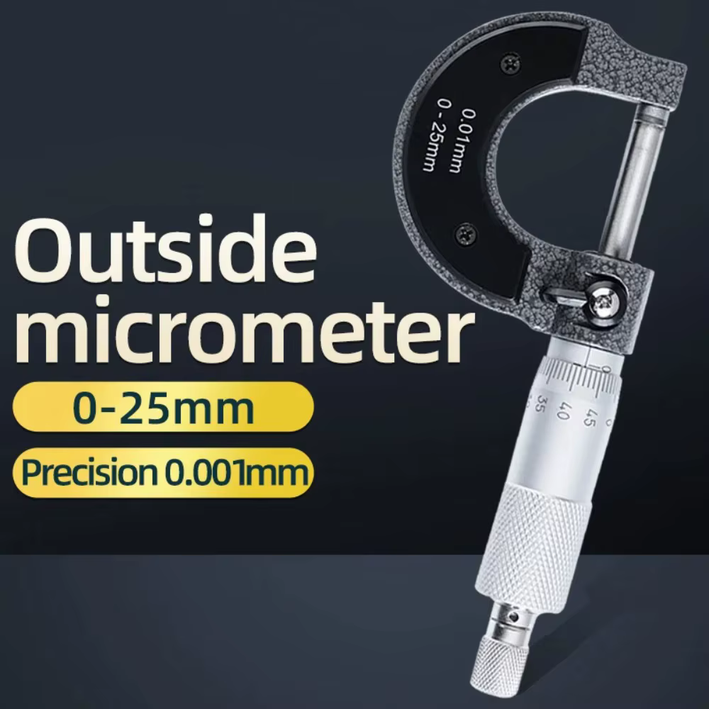 Micromètre extérieur QIDA LASER 0-25 mm 0
