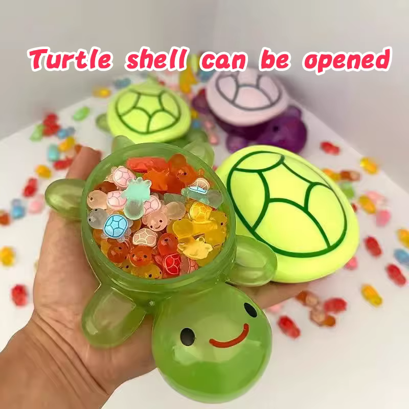 Boîte de rangement de tortue lumineuse