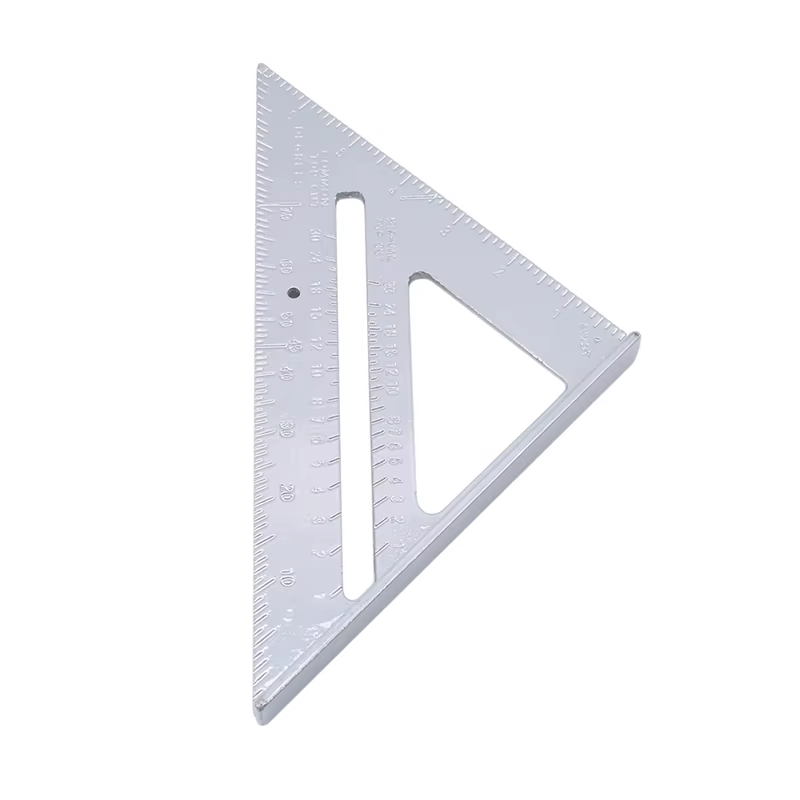 Règle triangulaire en alliage d'aluminium