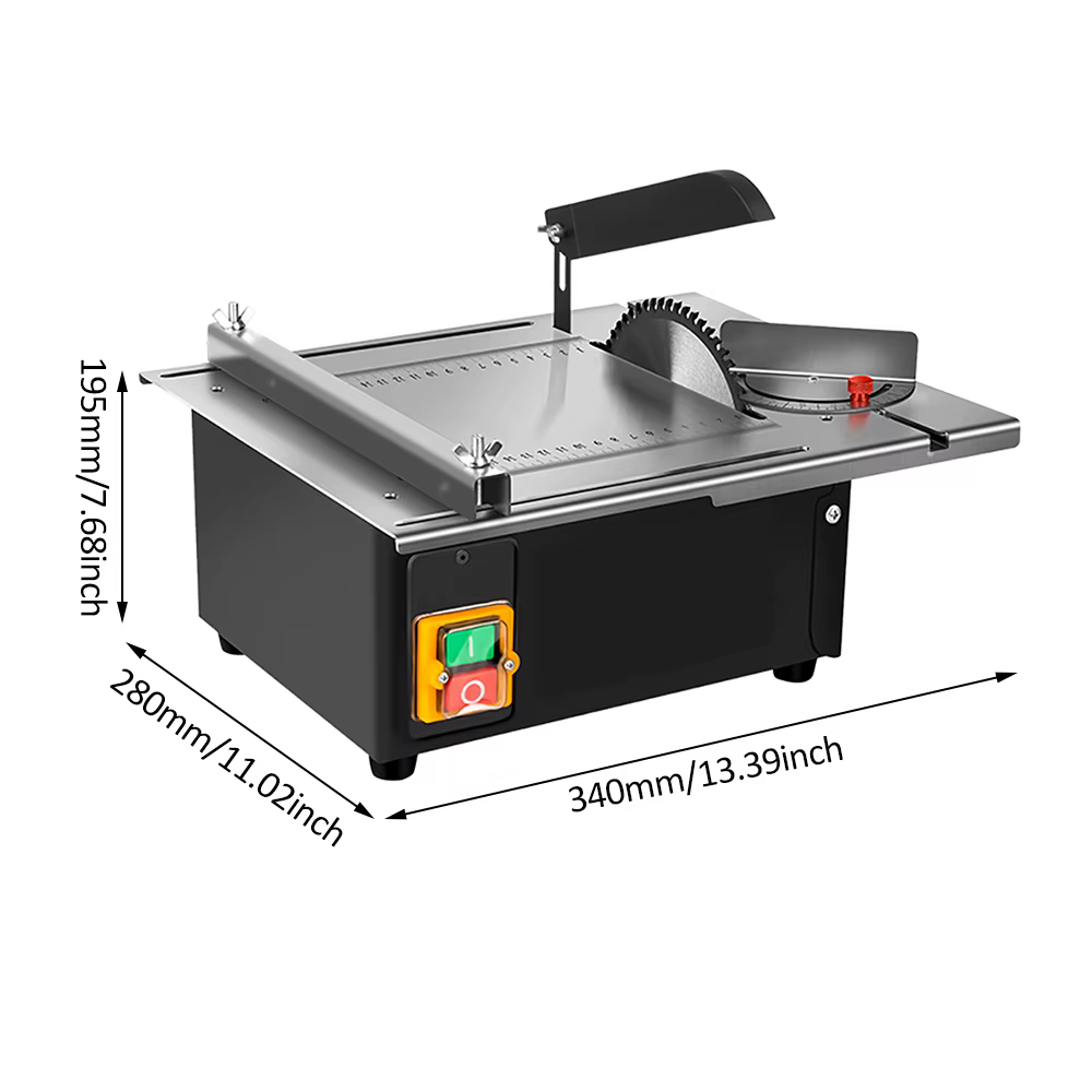 Scie d'Établi en Acier Inoxydable avec Règle d'Angle