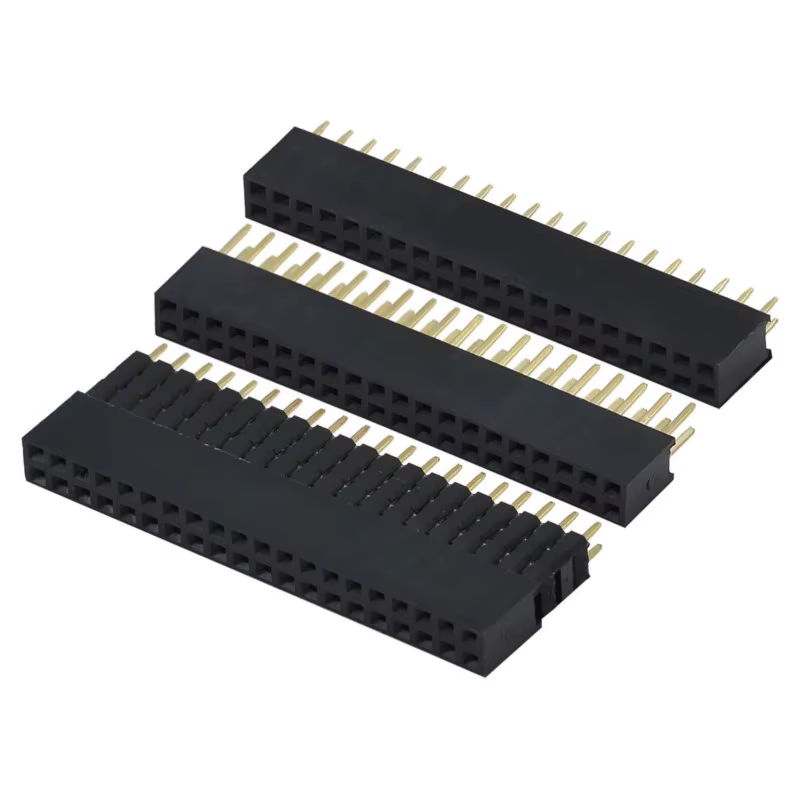 1 pièces 2*20 trois couches pas surélevé 2.54mm GPIO siège femelle à rangée surélevée adapté pour Raspberry PI 3B 3B + 4B