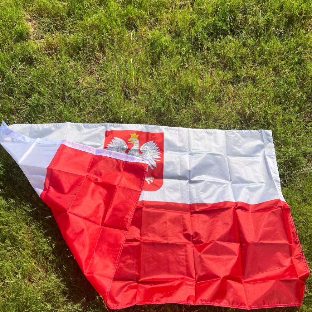 Drapeaux de la Pologne UE 90*150cm