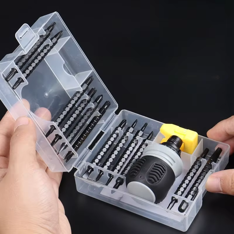 Jeu de tournevis à cliquet ergonomique de qualité supérieure
