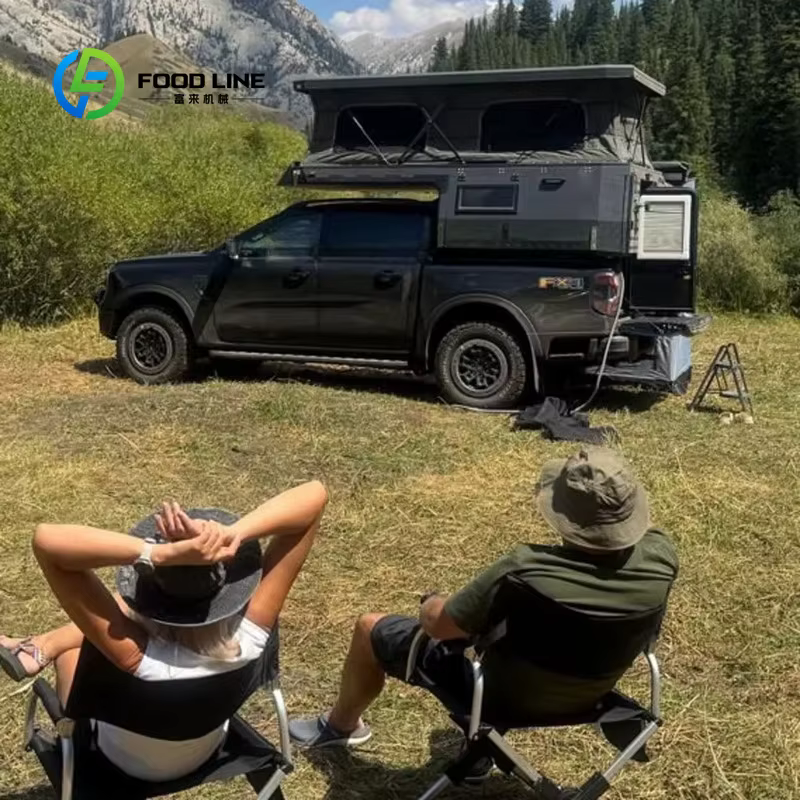 Tente de toit rigide personnalisée pour camionnette, équipement de camping en plein air, vente en gros