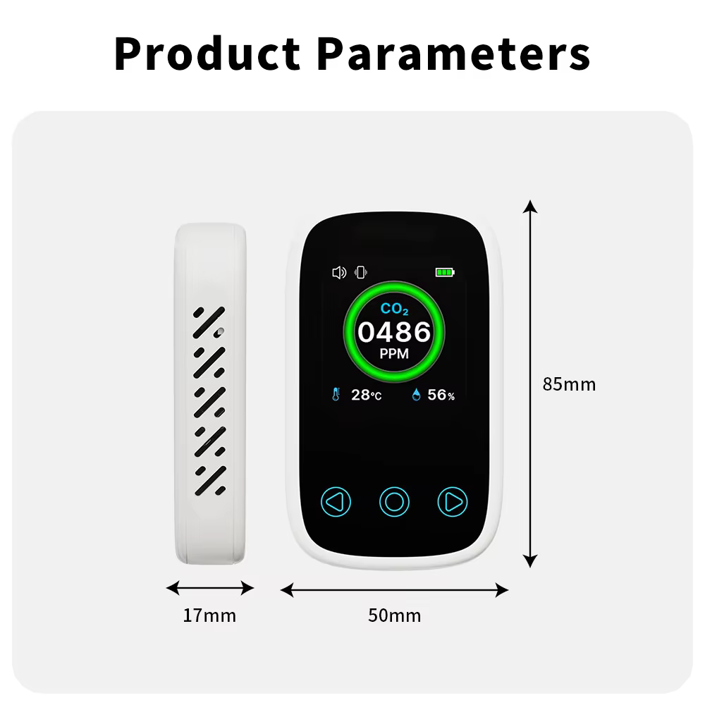Moniteur de qualité de l'air 3 en 1