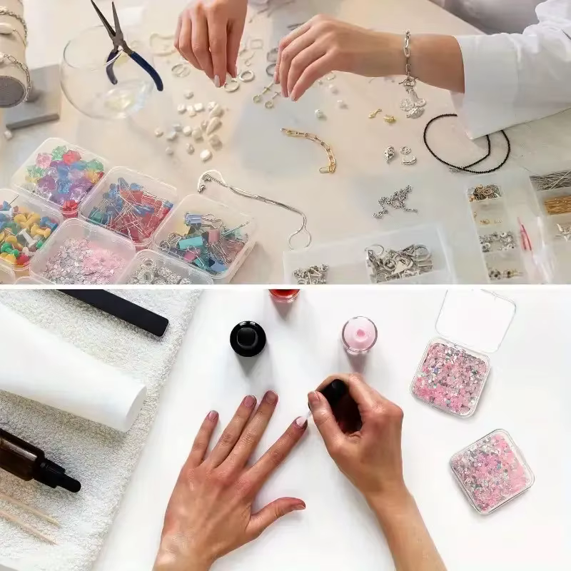 Ensemble de 50 boîtes de rangement de petite taille
