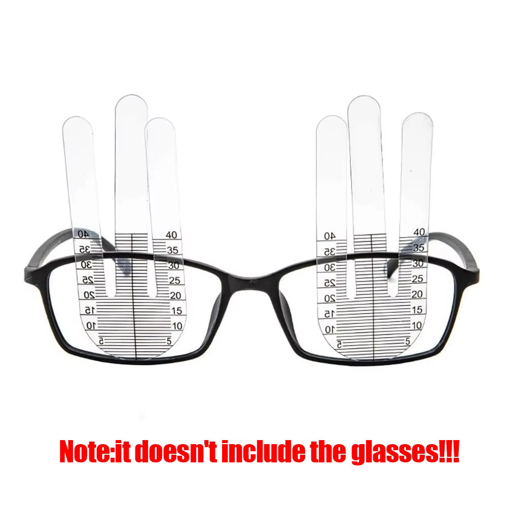 Règle de hauteur pupillaire optique